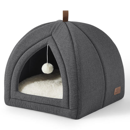Foldable Cat Cave-grey-main