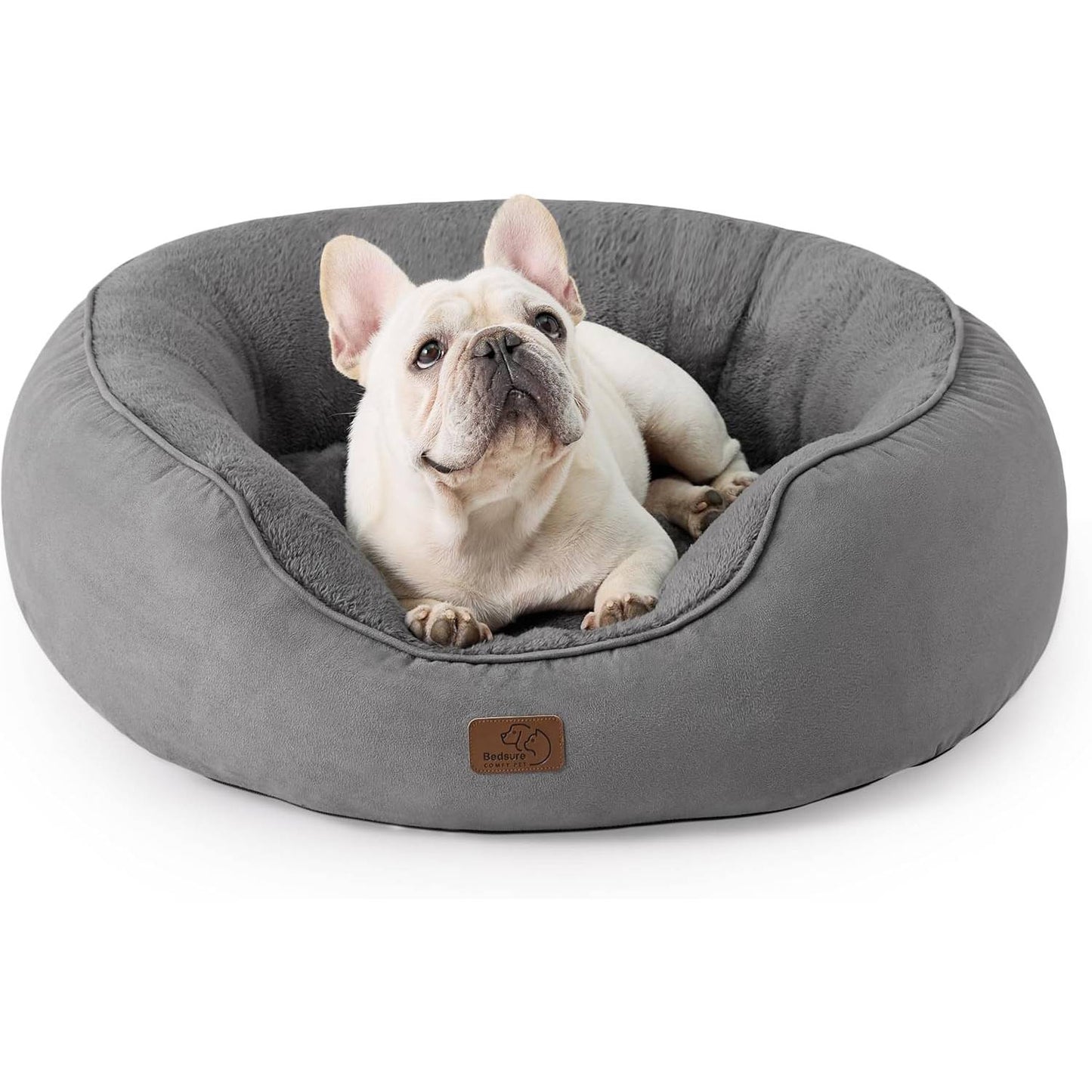 Round Cat Bed – Soft, Washable & Non-Slip | Little Whisker
