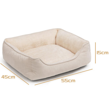 Cat bed dimensions 55x45x15cm suitable for cats and small dogs up to 15kg